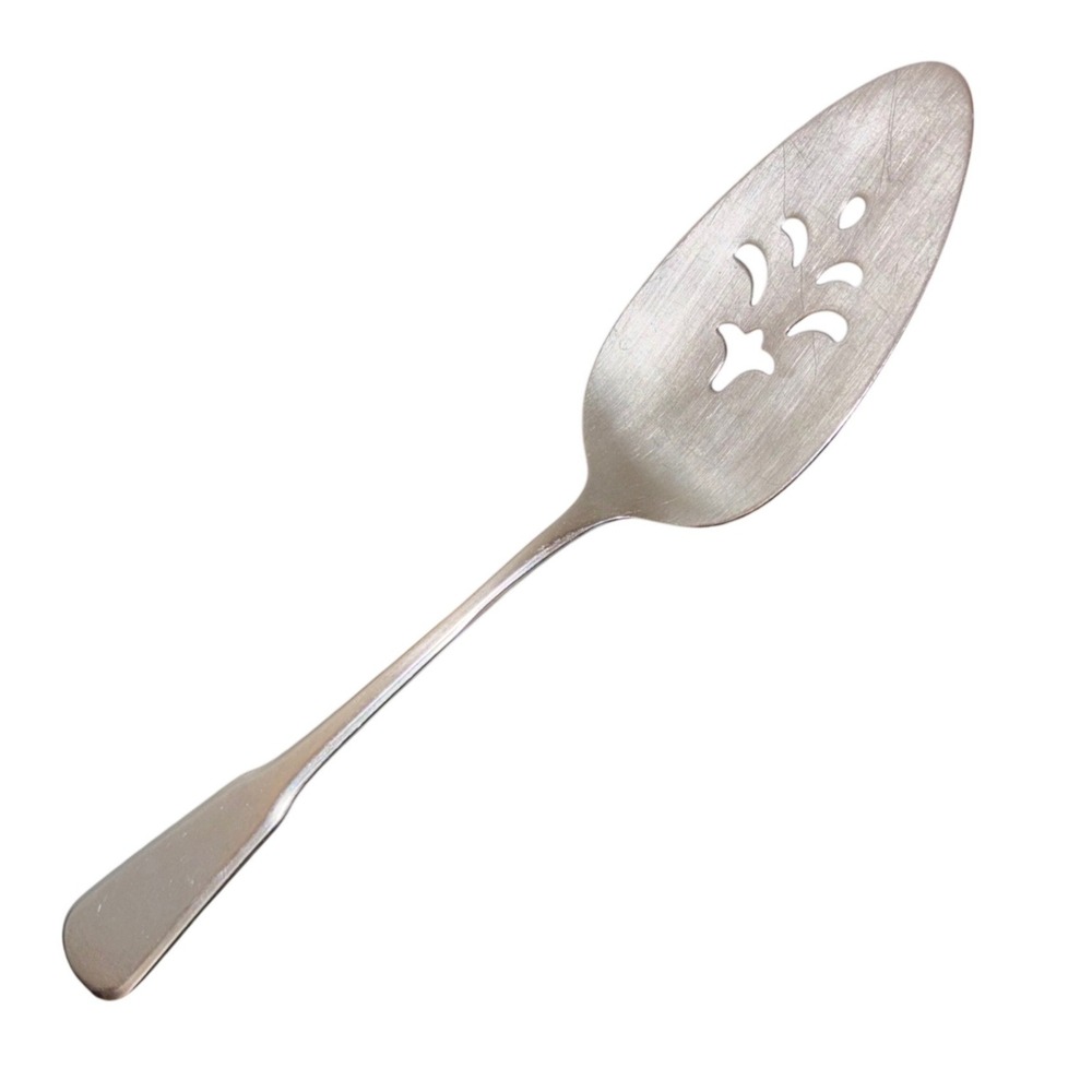 Oneida Deluxe Independence | 1 Pierced Pie Server | 8.5" Stainless Flatware‎